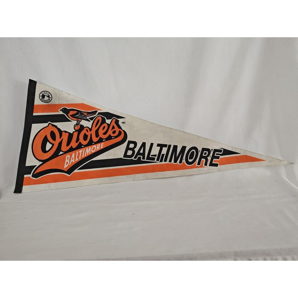 Baltimore Orioles MLB Official Genuine Flag Pennant Fair to Good Condition